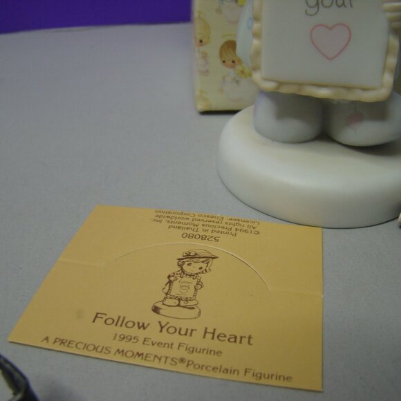 Follow your heart 1995 Event Figurine 528080 precious moments with box - Picture 4 of 14